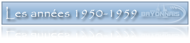 Les années 50